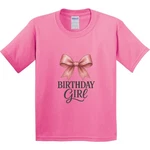 Inktastic Birthday Girl Pink Bow Youth T-shirt Party Tee Kids Children New. Price: $18.99.