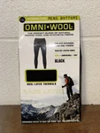 Nwt Omni Wool Men Pant Bottom Xxl Black Base Layer Thermal Merino Quick Dry New. Price: $34.99.