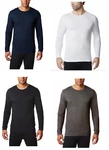 32 Degrees Heat Men Performance Mesh Long Sleeve Crew Neck 1 OR2 Shirts New. Price: $13.99.