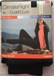 Climateright Cuddl Duds Plush Warm Leggings Womens Extra Small Black New. Price: $14.50.