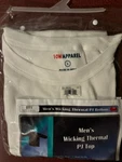 10W Apparel Men's Wicking Thermal Pj Top, White--select Size New. Price: $15.95.