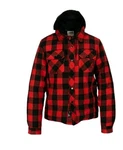 Dickies Jacket 3XL Shirt Lined Red Black Plaid Heavy Weight Flannel Hoodie Mint Pre-owned. Price: $21.99.
