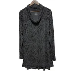 Cuddl Duds Tunic Womens 2X Gray Animal Print Cowl Neck Softwear With Stretch Top Pre-owned. Price: $16.99.