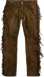 Men Native American Western Buckskin Ragged Leather Hippie Pants Mountain Man New. Price: $139.98.