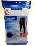 1 Pack Reebok Mens Base Layer Pant With Fly Pro-series Black Mesh 2XL New. Price: $17.94.