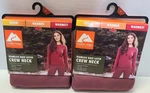 Ozark Trail Women Warmer Thermal Seamless Crew Neck Size New Lot Of 2. Price: $15.49.