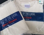 Nos Fruit Of Loom Men's Drawer Thermals & Long Sleeve Crew Natural 1998 Nip New. Price: $27.89.