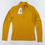 Smartwool Merino 250 Classic 1/4 Zip Baselayer Top Size Women Gold Heather New. Price: $75.99.