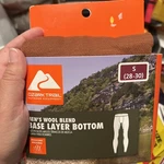 Ozark Trail Men Wool Blend Base Layer Bottom (28-30) Cognac Brown New. Price: $18.00.
