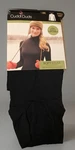 M-cuddl Duds Softwear W/ Stretch Long Sleeve Turtleneck Layers Top-black ,new. Price: $25.00.