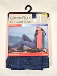 Climate Right By Cuddl Duds Plush Warmth Base Layer Leggings Large Blue Denim New. Price: $17.95.
