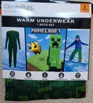 Climateright By Cuddl Duds Boys Minecraft Warm Underwear Size 6/7 Brand New. Price: $14.95.