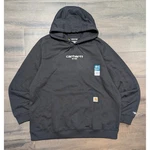 Carhartt Force Relaxed Fit Hoodie Mens Xl Black Logo Sweatshirt Nwt New. Price: $56.50.