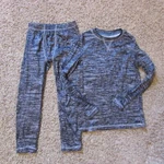 New Cuddl Duds Chill Chasers Xs Gray Black 2 Piece Long Underwear Set Base Layer. Price: $9.99.