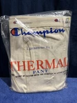 Champion Cotton/lycra Thermal Pant. New Sealed. Sz Lg. Vintage Generous Fit. C3. Price: $39.99.