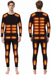 Dimhlcdza Heated Thermals For Men Usb Medium, Black 42 Zone Heating New. Price: $166.41.