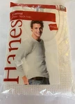 Vintage 3X 2003 Men Hanes Thermal Shirt Long Sleeve Crew Neck (1) New Pack. Price: $7.12.