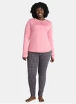 Climateright By Cuddl Duds Women 2-PIECE Base Layer Set Xxl Gray Tartan New. Price: $15.99.