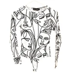Abstract Womens Body Suit Face Print Prettylittlething Size 6 Pre-owned. Price: $20.00.