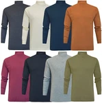 Mens Mock Neck Lightweight Baselayer Turtle Funnel Winter Golf Top - 3XL New. Price: $14.88.