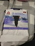Reebok Women's White Performance Base Soft Moisture Wicking Layer Pants Medium New. Price: $6.30.