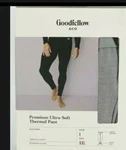 Goodfellow & Co Men's Premium Ultra Soft Thermal Pant Size Xxl - Gray New. Price: $13.99.