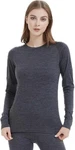 Women 100% Merino Wool Base Layer Top Midweight Winter Ski Warm Underwear Shirts New. Price: $50.99.
