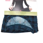Cuddl Duds Womens Long Sleeve Crew Ultra-soft Modal Stretch Layer Green Plaid New. Price: $23.95.