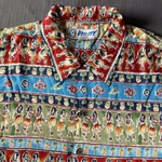 Utility Shirt Mens Xl Multicolor Hula Girl Hawaiian Aloha Rayon Button Up Pre-owned. Price: $40.49.