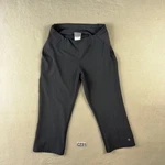 Columbia Omni-wick Women Black Athletic Capri Leggings Zip Pocket Reflective Pre-owned. Price: $19.99.