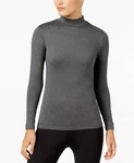Nwt 32 Degrees Women Turtleneck Long Sleeve Mock Base Layer Top Ht Gray New. Price: $17.50.