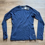 Smartwool Classic Thermal Merino 250 Base Layer Crew Shirt Womens Blue Size New. Price: $49.99.