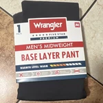 Mens Wrangler Midweight Base Layer Pants (size Minimum ) Brand New Package. Price: $9.00.
