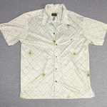 Patagonia Vtg Rhythm Diamond Print Button Up Short Sleeve Camp Shirt Mens Pre-owned. Price: $65.00.