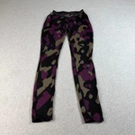 Icebreaker 260 Merino Wool Leggings Women Medium Black Camo Thermal Base Layer Pre-owned. Price: $79.99.