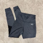 Kari Traa Women's Gray High-waisted Base Layer Pants Size Small Pre-owned. Price: $28.00.