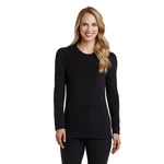 Cuddl Duds Women's Black Fleecewear Stretch Long Sleeve Top New. Price: $32.00.