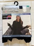 Climate Right Cuddl Duds Base Layer Crew Neck Top Frigid Thermal Guard Blk Xl New. Price: $15.99.