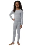 32 Degrees Heat Kids Thermal Set Silver Long Sleeve Shirt Leggings Size 6/7 New. Price: $8.95.