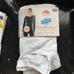 Brand New Lady's Fruit Of Loom Artic White Eversolft Crew Thermal Top Xs. Price: $11.89.