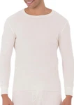 Pack Fruit Of Loom Mens Thermal Waffle Crew Top Shirt Natural Sz 3X New. Price: $19.97.