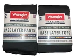 Wrangler Mens Active Stretch Layer Pants/base Top Size 2XL Lot Of New. Price: $25.00.