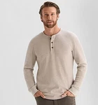 St. John's Bay Waffle Mens Henley Neck Long Sleeve Classic Fit Thermal Top New. Price: $19.99.