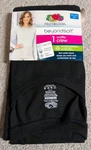 Fruit Of Loom Women Xxx Large Black Polyesterblend Waffle Crew Thermal TOP23 New. Price: $12.99.