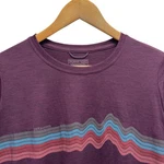 Patagonia Women's Small Capilene Cool Daily Purple Graphic Long Sleeve Shirt Top Pre-owned. Price: $24.95.