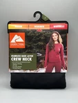 Ozark Trail Women's Xl Seamless Base Layer Crew Neck Top Thermal Warmer Black New. Price: $15.95.