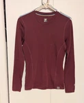 Meriwool Layers Long Sleeve Top Womens Small Red 250G Merino Base Pre-owned. Price: $17.00.