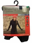 Climateright Cuddl Duds Long Sleeve Crew Shirt Women's Xl Base Layer-black New. Price: $8.75.