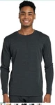 Lapasa Men's 100% Merino Wool Thermal Top Dark Heather Gray Long Sleeve Size 2XL New. Price: $40.00.
