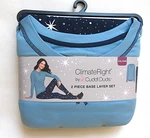Women's Cuddl Duds Climateright Pajama Set Blue Top And Legging Size Xxl New. Price: $19.99.